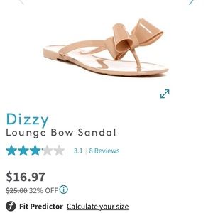 White bow sandals